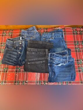 Girls Jeans Lot Size 10 & 12 (5 Pair)